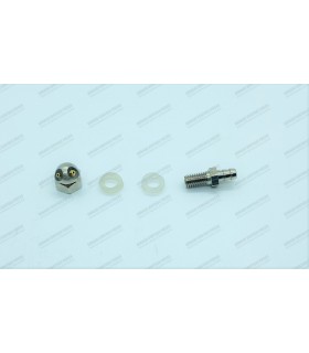 Chrome windscreen washer nozzle (adaptable) - 1