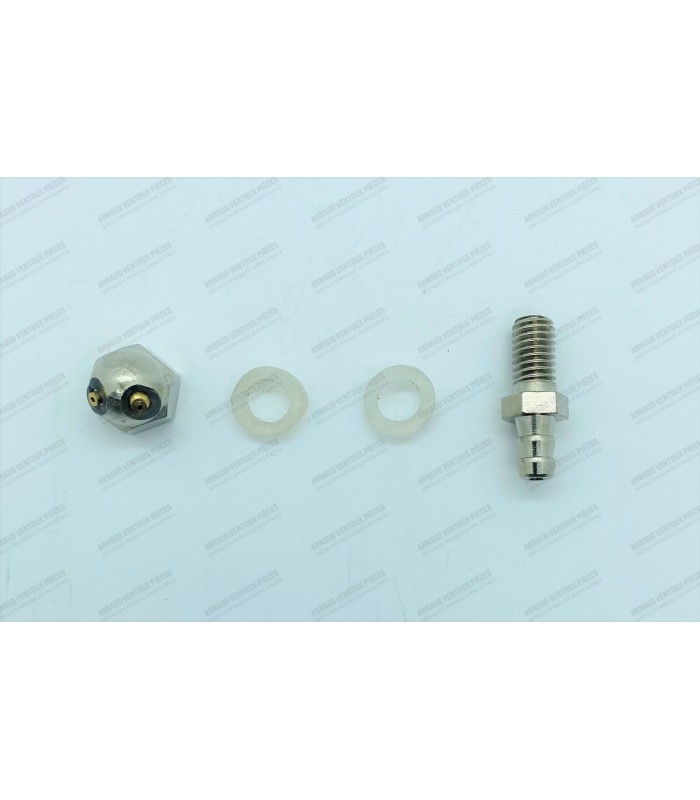 Chrome windscreen washer nozzle (adaptable) - 2