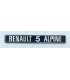 monogramme Renault 5 A tableau de bord 1223 - 1