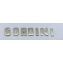lettres Gordini chromées capot arrière - 1