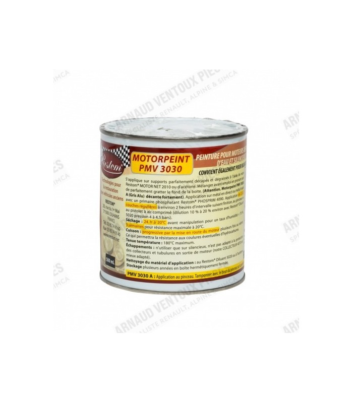 Paint for engine block - Brown red - RAL 3011 - 1