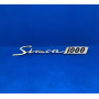 Monogramme chromé "Simca 1000" - 1