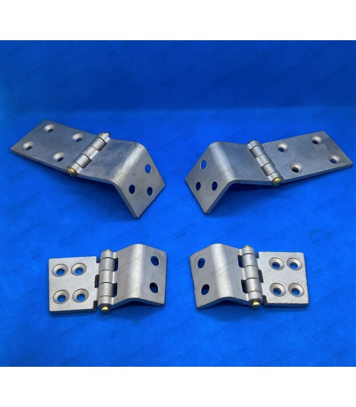 Jeu de 4 charnières d'ouverture de porte - ref 60001066/67/68/69 - 1