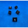 Kit of 5 fixing clips for aluminum grille - ref 082452800 - 2