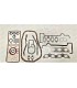 Complete set of engine gaskets - 1596cc / 1605cc - 1