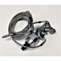 Dual circuit master cylinder with adaptation wedge and 3 hoses - Renault Kangoo type - 2