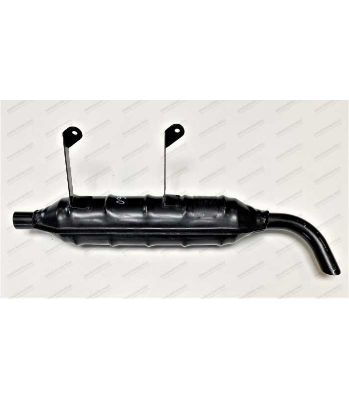 Silencieux d'échappement à 2 pates de fixation - 2ème modèle (de 1953 à 1954) - 1
