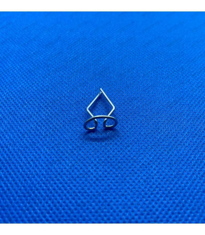 Agrafe pour fixation de baguette 6 moustaches - 4CV (1er modèle) - 2