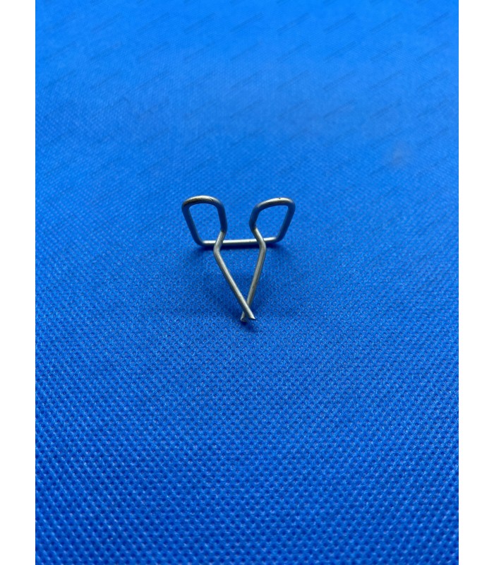 Clip for attaching 3 mustache moldings - 4CV (2nd model) - 2