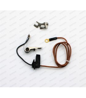 Jeu de vis platinées pour allumeur Ducellier avec réglage intérieur - R5.GTL / R5 Alpine - Réf 7701200702