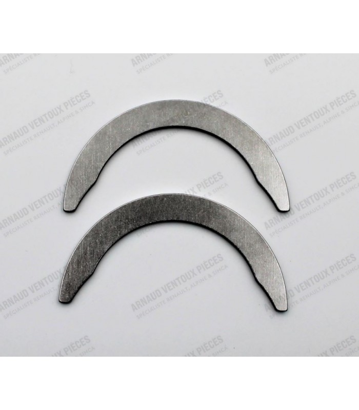 Set of side shims (large bearings) - Thickness 3.10mm (repair dimension + 0.25mm) - 2