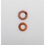 Pair of copper washers for stop switch Ø10mm - 1