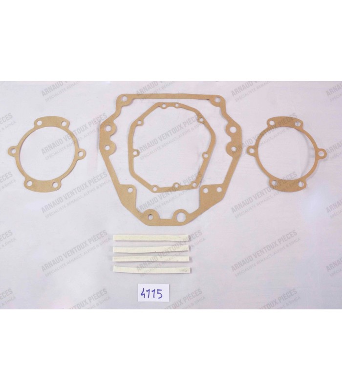 Box seal kit with felt - 330/353 - 1