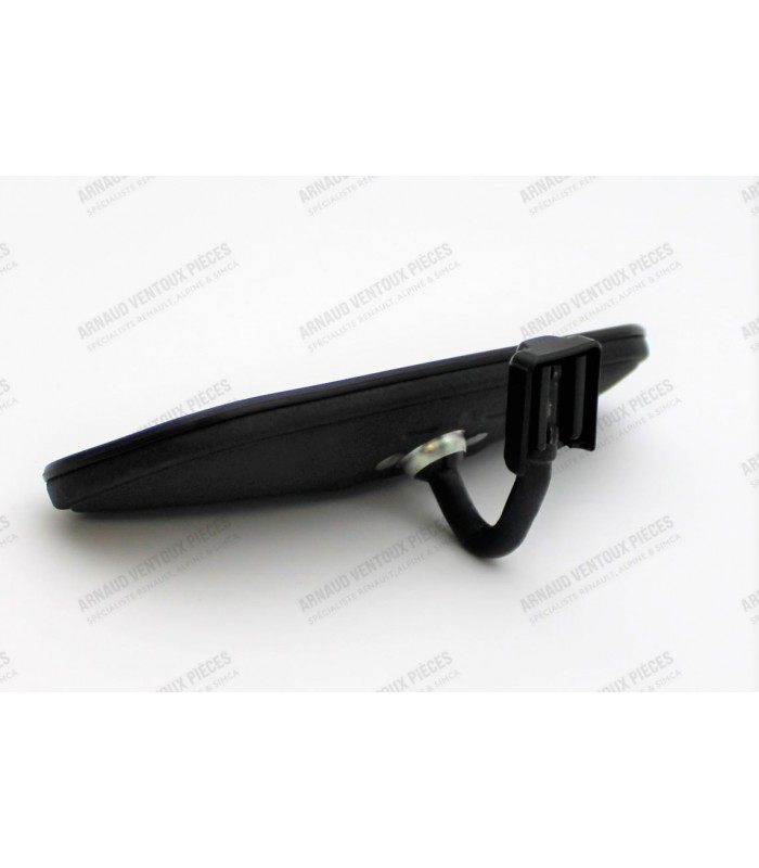 Original interior rearview mirror to stick with "Cipa" granulated black metal case - 2