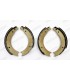 Rear brake shoe set 160x26