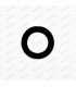 Engine oil cap rubber seal - Ø 32x48mm - 1