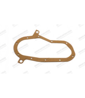 Paper gasket between engine block and timing cover plate