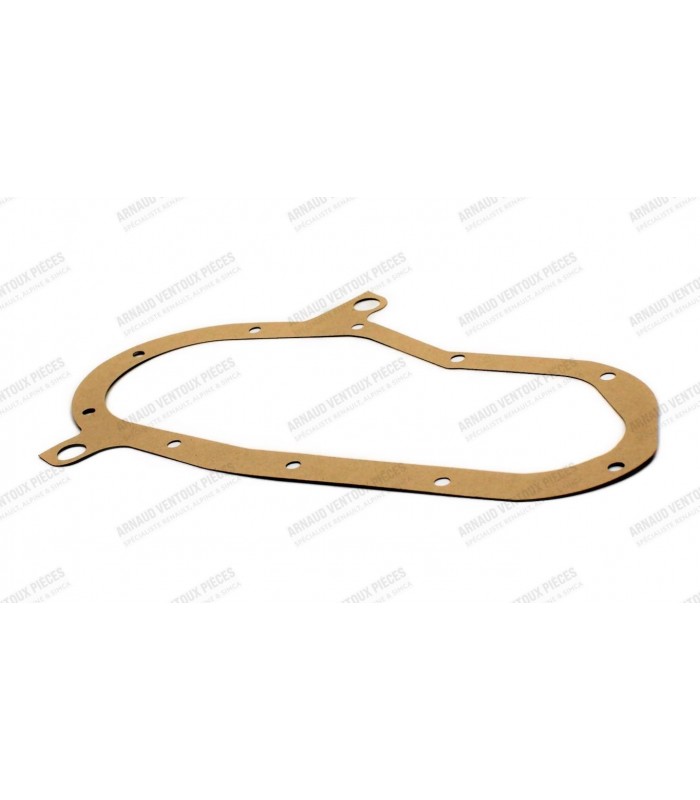 Paper gasket between engine block and timing cover plate