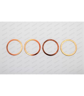 Kit of 4 liner base copper seals - Ø 60mm thickness 1mm - 2