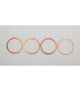 Kit de 4 joints cuivre d'embase de chemise - Ø 62.5mm épaisseur 1mm - 1