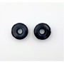 Pair of upper rubber washers for front or rear shock absorber rod - 2