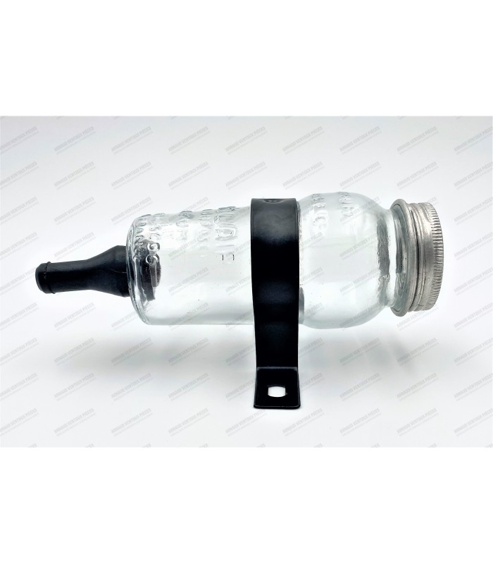 Original "Lockheed" brand glass jar