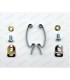 Ducellier distributor head retaining clip kit - 2