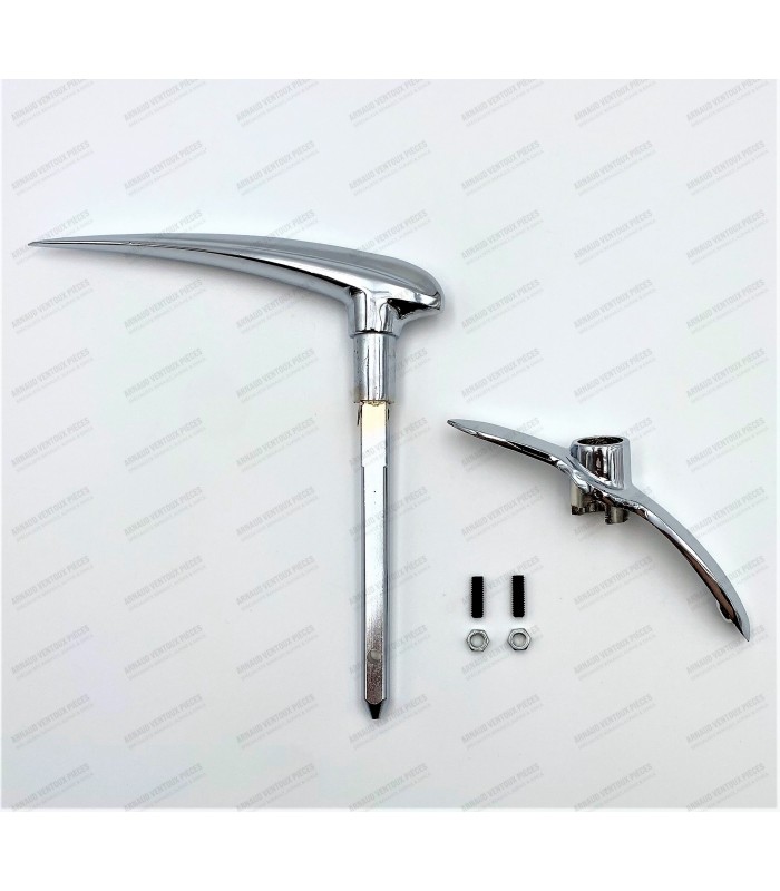 Front hood handle without holes - Juvaquatre Dauphinoise (From 1956)