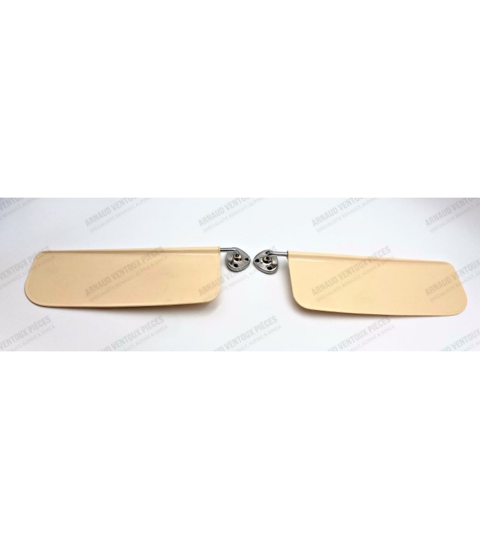 Sun visor set - beige - 1