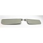 Set of gray sun visors with support - 1