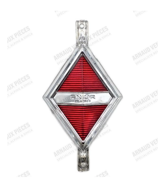 "RNUR" plastic monogram for front face - Juva 4 (Dauphinoise) - 1