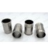 Jeux de 4 chemises seules en fonte Ø75.7mm (Moteur1296cc Type 812) - 1