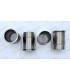 Jeux de 4 chemises seules en fonte Ø75.7mm (Moteur1296cc Type 812) - 2