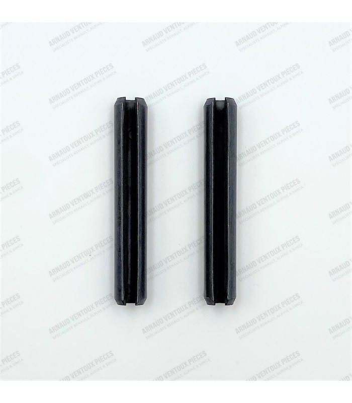 Kit de 2 goupilles élastique Ø6mm de charnière de porte (Avant et Arrière) et de capot Avant - Réf 7703067177 - 2