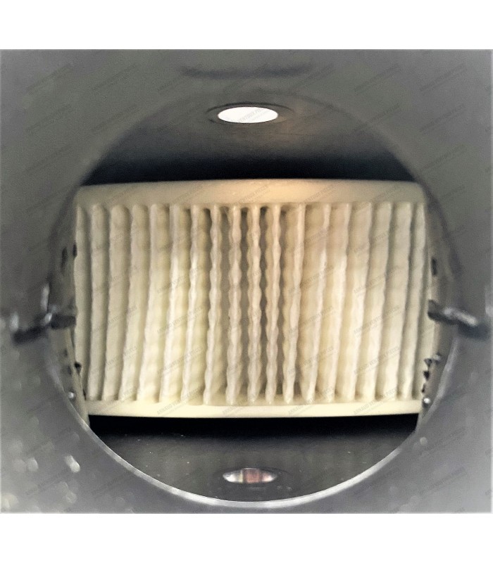 Complete air box with filter for ZENITH 32 or SOLEX 32 carburetor - Ref 7700727407 - 3