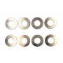 Kit of 8 valve spring washers (Engine 1108cc and 1300cc) - Ref 0003812600 (38126) - 2