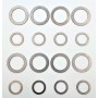 Kit of 16 valve spring washers (1600cc engine) - Ref 0608420800 (8 pieces) and Ref 7700524534 (8 pieces) - 1