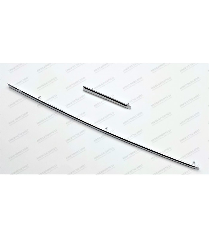 Kit of 2 front panel monogram chrome strips - 2