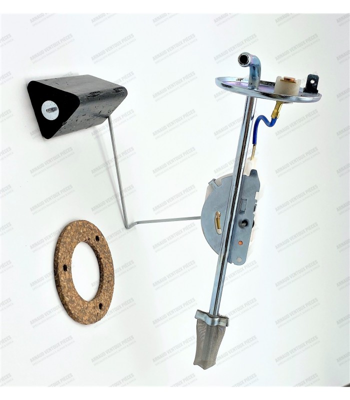 Jauge à essence / Rhéostat (12V) - Fixation avec 3 vis - R4 / 4L