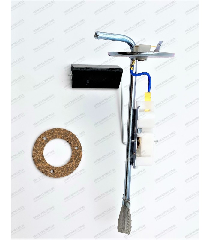 Jauge à essence / Rhéostat (12V) - Fixation avec 3 vis - R4 / 4L