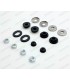 Kit of wiper shaft washers + nut + rubber seals - 1