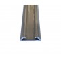 "Original" straight aluminum profile for door or quarter panel seal - ref 600000836 / 600000837 - 1