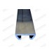 "Original" straight aluminum profile for door or quarter panel seal - ref 600000836 / 600000837 - 2
