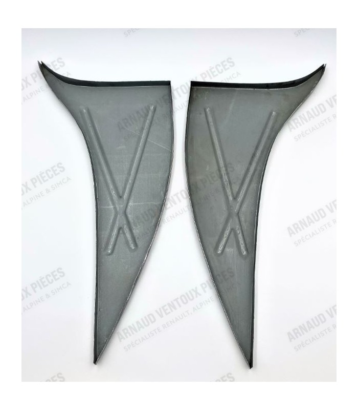 Paire de triangle réparation de plancher droite ou gauche (supérieur et inférieur) - 4CV