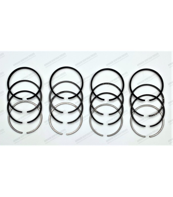 Jeu de 16 segments Ø 58mm - Epaisseur 2x2x2x3.5mm