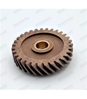 Pignon distribution en celoron - épaisseur 20mm - axe Ø20mm - Dauphine1093