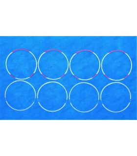 Base gasket for liners - 1300cc - 1