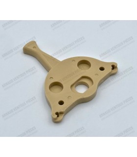 Levier de clignotant court de couleur "Beige" - 4cv (1er modèle)