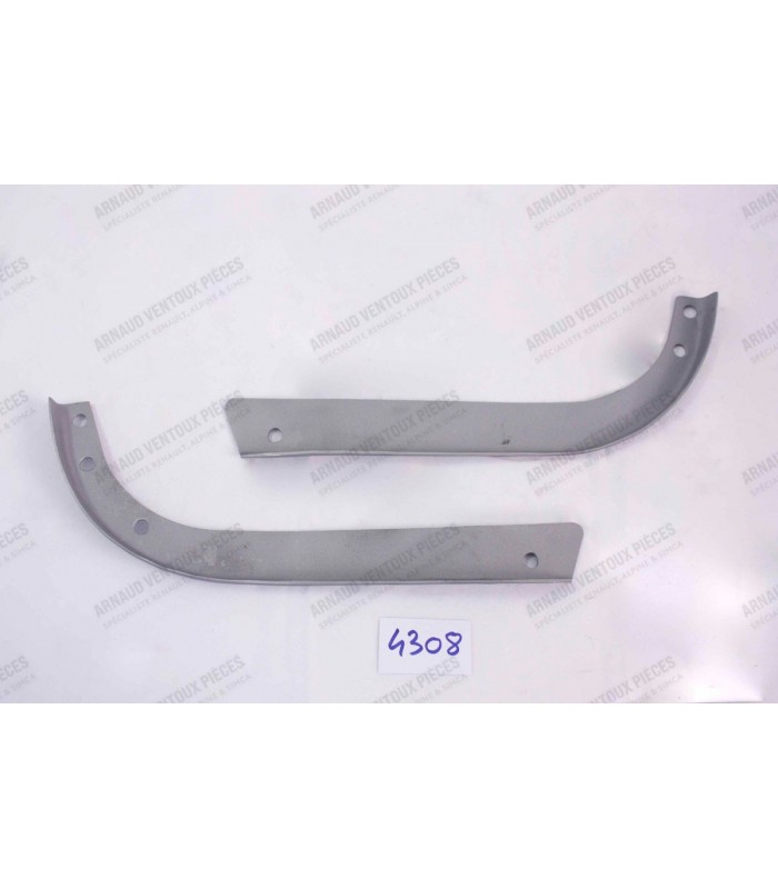 2 engine rear crossmember reinforcements - 1