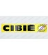 Sticker "Cibié" - Height 7 cm x Lg 40 cm